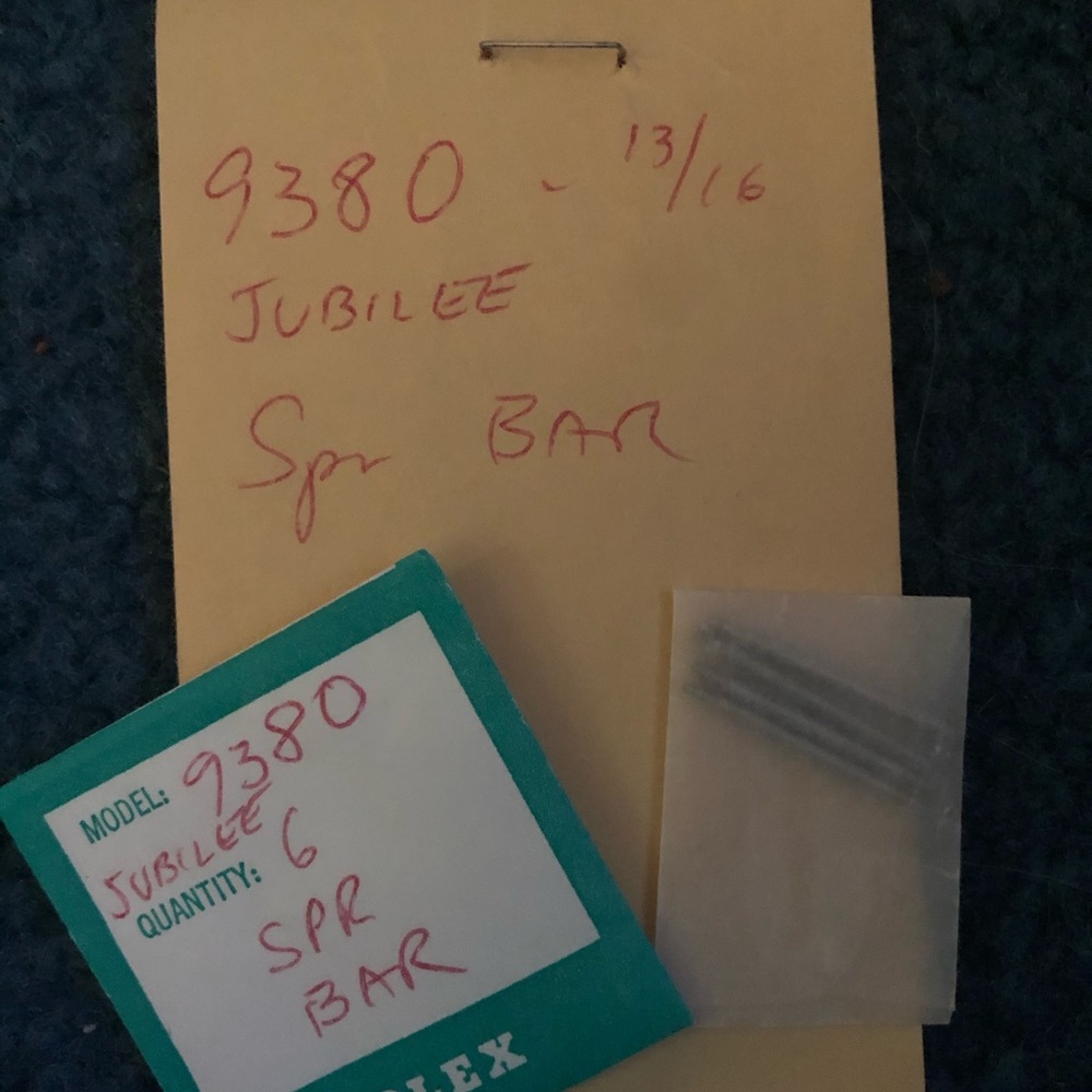 Rolex jubilee spring bar 
13/16”
Pack of 5
L